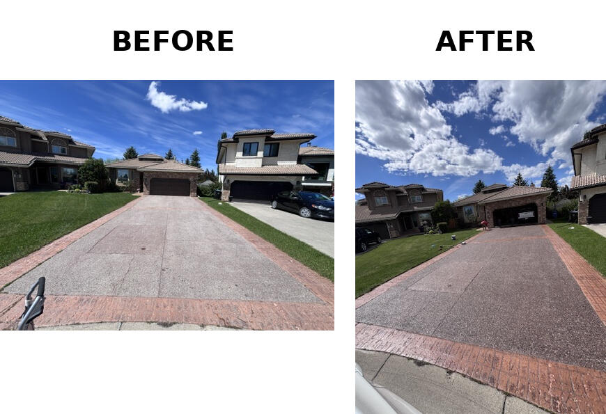 Before & After Summit Sealing